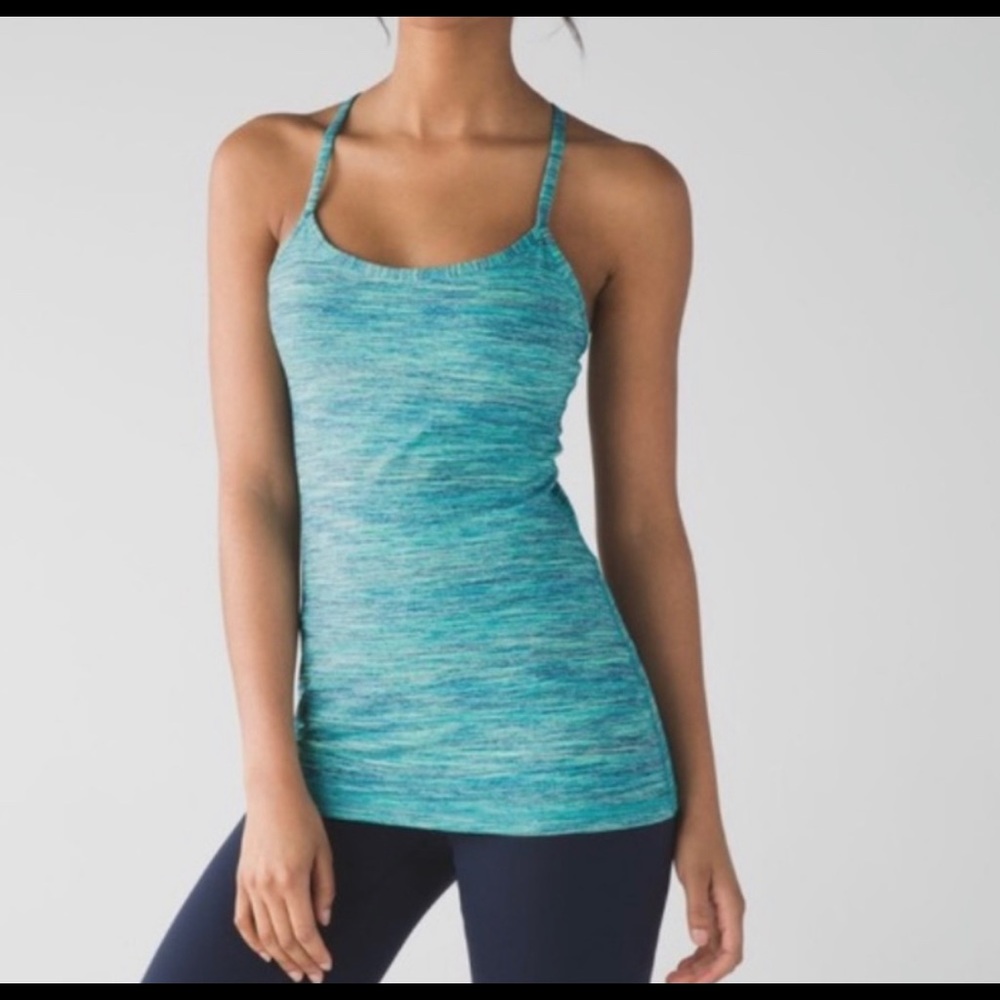 Lululemon Power Y tank, size 8